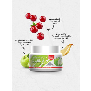 Golden Pearl Apple Glow Facial Scrub 250ml