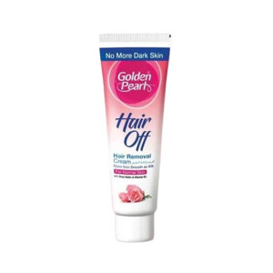 Golden Pearl Hair Off Hair Removal Cream - Rose 120g
