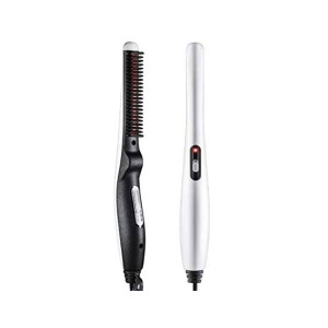 Shop Tech Rechargeable Hair Comb and Straightener Brush