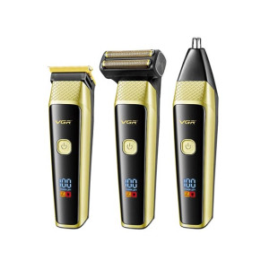 VGR 3 in 1 Digital Display Electric Shaver (V-366)