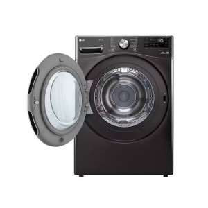 LG Automatic Front Loader Dual Inverter Heat Pump Dryer 18KG Black (RH18U8EVCW)