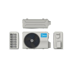Midea Breezeless E DC Inventer Heat & Cool Air Conditioner 2.0 Ton White (MSEPDU-24HRFN8-QRD0GW)