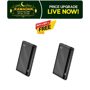 Itel PowerPulse 20W Power Bank 10,000mAh (A1420) Buy One Get One Free