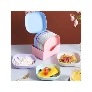 Matrix Plastic Plate with Stand - 10Pcs