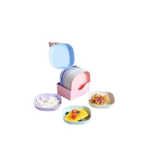 Matrix Plastic Plate with Stand - 10Pcs