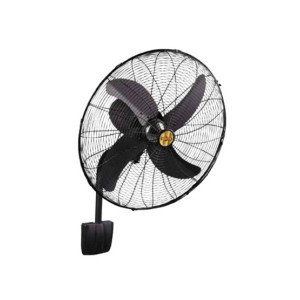 Super Asia Long Lasting Bracket Fan 24 Mega - Black