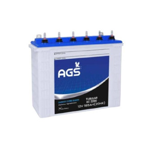 AGS 12V Tubular Battery - (EC-2200)