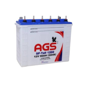 AGS 12V Tubular Battery - (SP-Tall 1200)