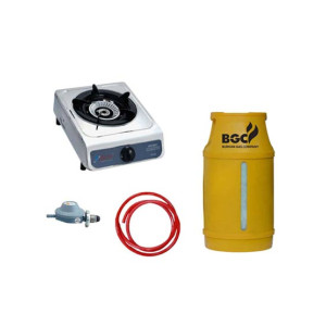Murphy BGC Packag Grip Stove With LPG Cylinder 10 Kg and Gas Pipe