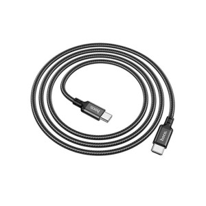Hoco 60W Type C To C Charging Data Cable 1 Meter Black (X14)