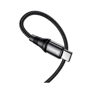 Hoco 100W Type C To C Charging Data Cable 2 Meter Black (X50)