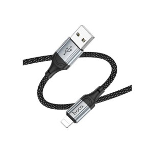 Hoco Fresh USB to Lightning Charging Cable Black (X102)