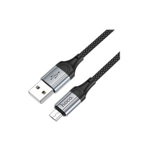 Hoco Fresh USB to Micro USB Charging Cable Black (X102)