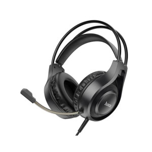 Hoco Tiger Gaming Headphone Black - (W106)