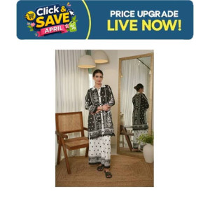 Karashe Monochrome Majesty Embrace Suit For Women 2-Piece