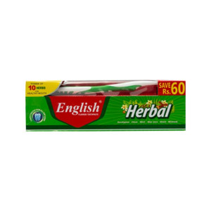 English Herbal Toothpaste Valuve Pack - (135g)