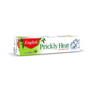 English Prickly Heat Cream Active Neem Pack - Large (75g)