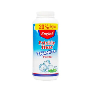 English Prickly Heat Thandaa Powder Pack - Family (440g)