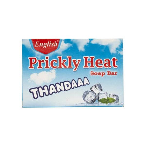 English Prickly Heat Thanda Soap Bar - (95g)