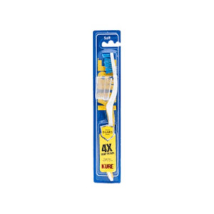 Kure 4X Bacteria Guard Bristles Toothbrush - (Medium)