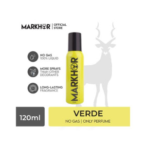 Markhor Non-Gas Verde Body Spray - 120ml