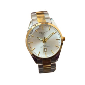 Tissot PR100 Stainless Steel Watch For Men - Two Tone