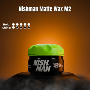 Nishman Matte Texturizing Clay M2 Full Hold & Low Shine 100ml