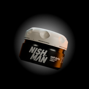 Nishman Fibre Cream Pomade F1 Medium Hold & Full Shine 100ml