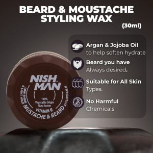 Nishman Beard & Mustache Care Balm - 30 ml