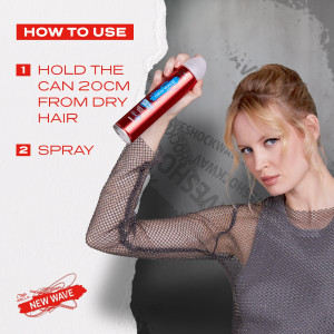 Wella New Wave Ultra Strong Power Hold Hairspray 250 Ml