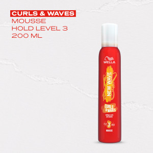 Wella New Wave Curls & Waves Mousse 200 Ml