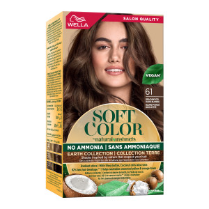 Wella Soft Color Natural Instincts Kit 6/1 Beachwood Dark Blonde