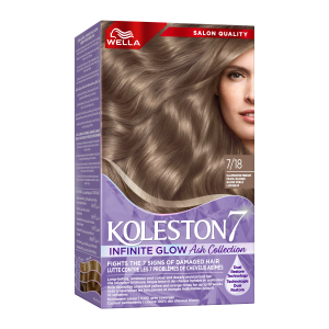 Wella Koleston Supreme Hair Color Infinite Glow Ash 7/18 Illuminated Medium Pearl Blonde