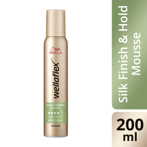 Wella Wellaflex Silk Finish & Hold Mousse 200Ml