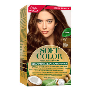 Wella Soft Color Natural Instincts Kit 5/0 Light Brown