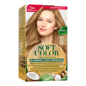 Wella Soft Color Natural Instincts Kit 8/0 Light Blonde