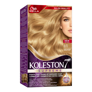 Wella Koleston Supreme Hair Color 8/0 Light Blonde