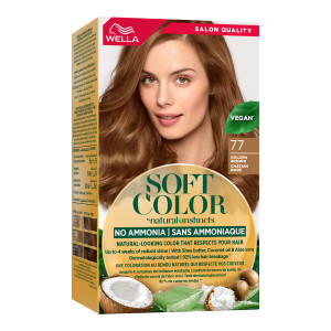 Wella Soft Color Natural Instincts Kit 7/7 Golden Brown