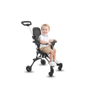 Foldable Four-Wheeled Baby Stroller for 1-5 Years