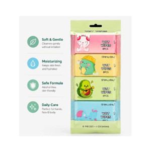 Shiny Day Pocket Wet Wipes Set