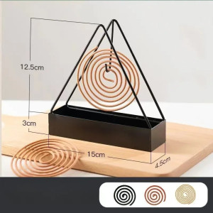 Iron Triangular Mosquito Coil Holder