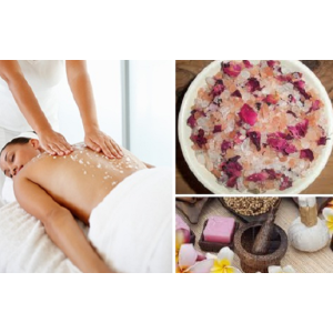 Dealbyu Himalayan Pink Salt Scrub For Bath & Massage