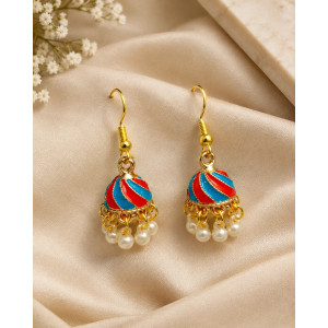 House Of Nar Rangrez Pearl Jhumki