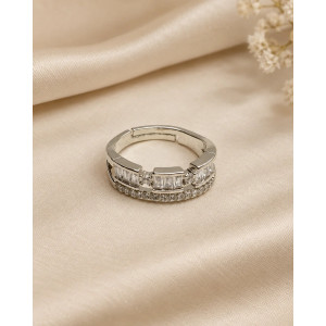 House Of Nar Lunelle Baguette Zircon Ring