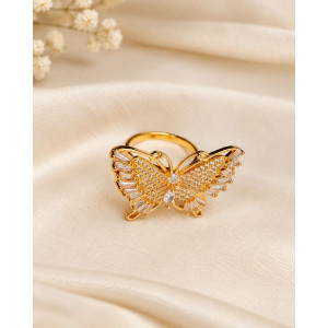 House Of Nar Aurelia Butterfly Ring