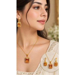 House Of Nar Amber Grace Locket Set