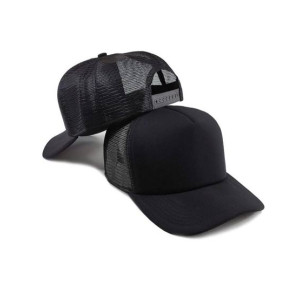 Men's Black Mesh Trucker Baseball Hat Cap