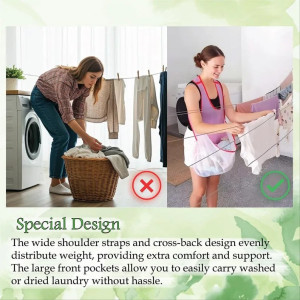 Sleeveless Laundry Apron (Pack of 2)
