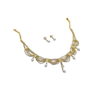 Lady Spark Necklace and Earing Set For Women
