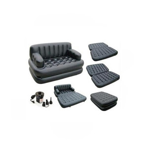 Easy Shop 5-In-1 Sofa Bed Black